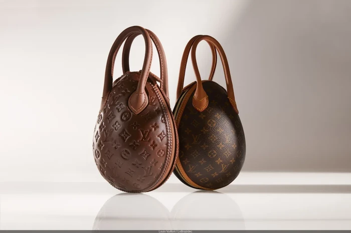 cokelat berbentuk telur Louis Vuitton