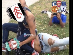 Liverpool unggul duluan, tapi ending-nya malah kena hajar Fulham. Foto: dok. Internet/X (Twitter)
