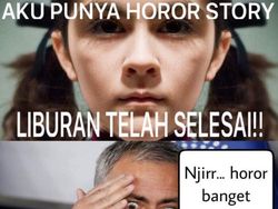 Meme Lucu Libur Telah Usai, Besok Kembali Bekerja