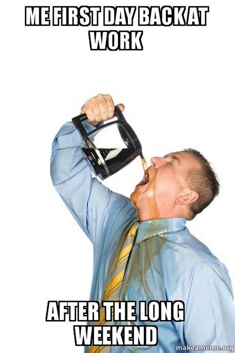 Meme Lucu Libur Telah Usai, Besok Kembali Bekerja