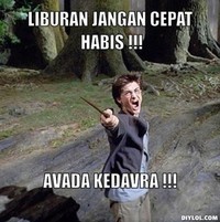 Meme Lucu Libur Telah Usai, Besok Kembali Bekerja