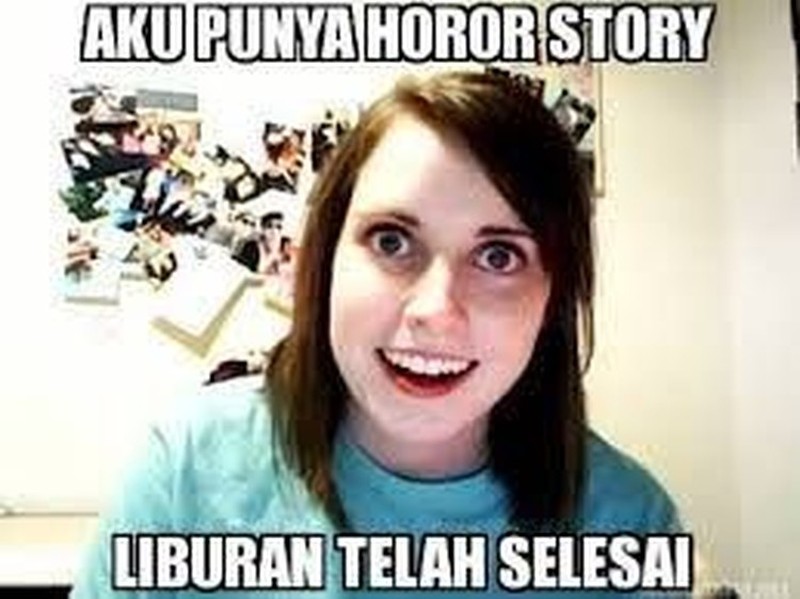 Meme Lucu Libur Telah Usai, Besok Kembali Bekerja
