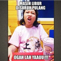 Meme Lucu Libur Telah Usai, Besok Kembali Bekerja