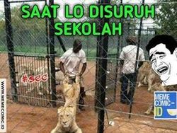Meme Lucu Libur Telah Usai, Besok Kembali Bekerja