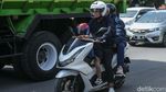 Momen Pemudik Cilik Menempuh Perjalanan Kembali Pulang ke Jabodetabek