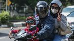 Momen Pemudik Cilik Menempuh Perjalanan Kembali Pulang ke Jabodetabek