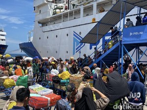 H+6 Lebaran, 3.600 Penumpang Tinggalkan Pelabuhan Parepare Menuju Kalimantan