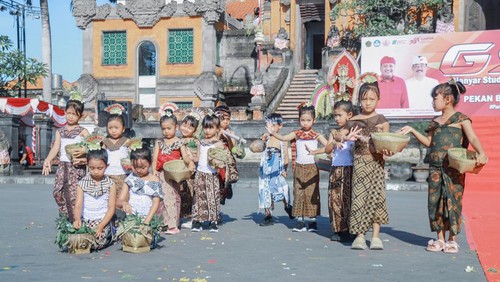 Pembukaan GSC serangkaian HUT Kota Gianyar ke-254, berlangsung Senin (7/4/2025).