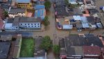 Penampakan Banjir Terjang Rio de Janeiro Brasil