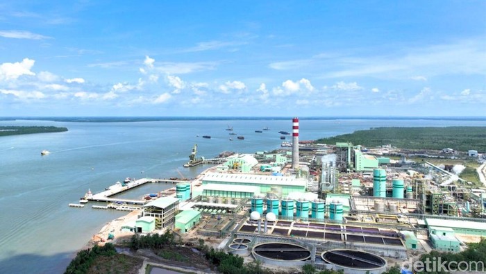 Penampakan kawasan industri PT PRI di Tarakan