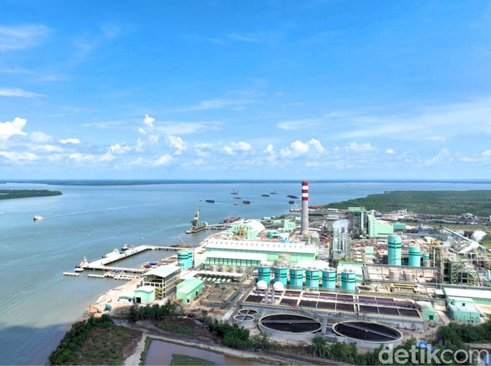 Penampakan kawasan industri PT PRI di Tarakan