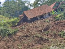 Trauma Warga Ciamis Dihantui Pergeseran Tanah di Panawangan
