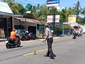 Salip Truk-Tabrak Pengendara Lain, Pemotor di Jalan Singaraja-Seririt Tewas