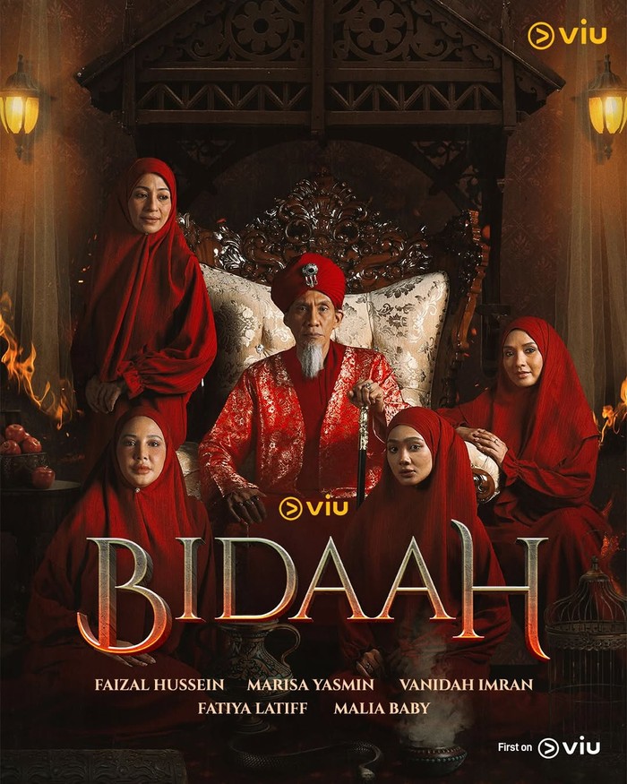 Poster kedua drama Bidaah. (Instagram @viumalaysia)