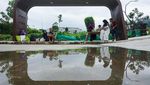 Potret Ramai Warga Kunjungi IKN saat Libur Lebaran