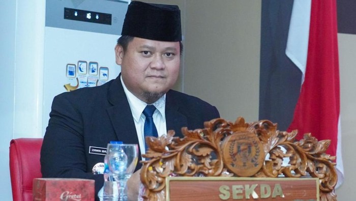 Sekretaris Daerah (Sekda) Banyuasin Erwin Ibrahim