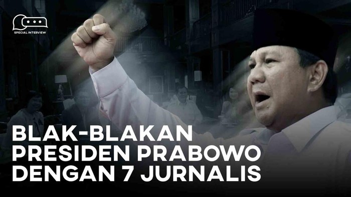 special program blak-blakan prabowo dengan 7 jurnalis