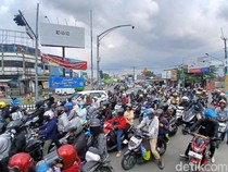 Kondisi Arus Lalin di Pantura Cirebon di Hari Terakhir Cuti Lebaran