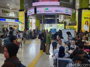 34 Ribu Warga Tinggalkan Jakarta Pakai Kereta di Hari Terakhir Cuti Bersama