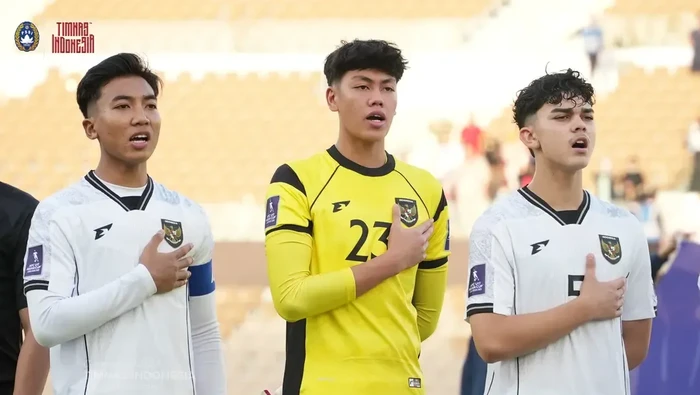 Timnas Indonesia U-17 di Piala Asia U-17 2025.