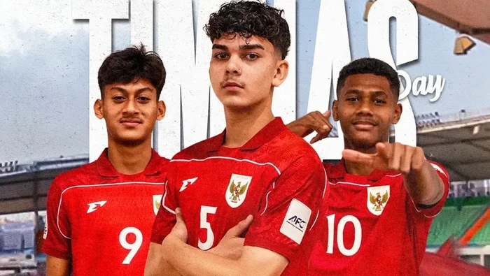 Timnas Indonesia U-17 Vs Yaman U-17 di Piala Asia U-17 2025.