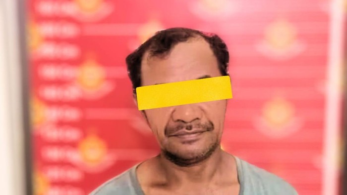 UM, pencuri besi proyek di Nunukan.