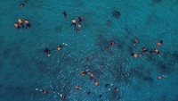 Pulau Rubiah memiliki luas sekitar 35,79 hektare dan luas taman bawah laut sekira 2.600 hektare.