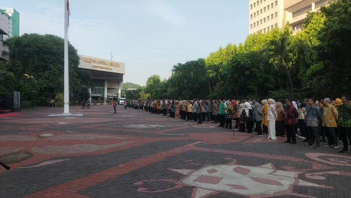 ASN Kemensos Gelar Apel