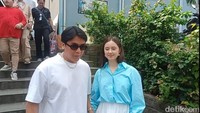 Vika mengatakan alasan menerima Billy Syahputra karena merasa cocok. Foto: Ahsan/detikHOT