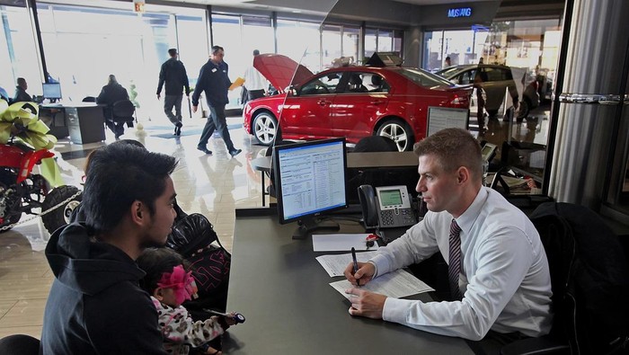 Dealer mobil di Amerika Serikat.