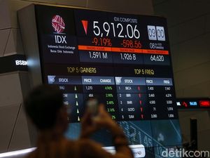 IHSG Keok hingga 9%, Intip Deretan Saham Top Gainers Usai Trading Halt