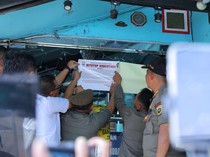 Tak Miliki Izin, Diskotek Darma Agung Disegel Pemkot Palembang