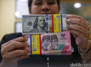 Dolar AS Pagi Ini Melemah di Level Rp 16.605