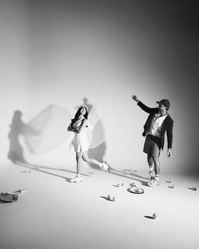 Setelah akad nikah, Pevita Pearce dan Mirzan Meer menggelar resepsi pernikahan pada awal Januari 2025 di Malaysia. Foto: Dok. Instagram @pevpearce