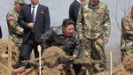 Gaya Kim Jong Un Kunjungi Pangkalan Latihan Militer Korut