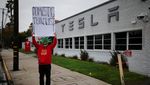 Gelombang Protes Melanda Dealer-dealer Tesla di Berbagai Negara