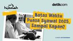 Batas Waktu Puasa Syawal 2025, Sampai Kapan?
