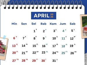 Kalender Hijriah April 2025 Beserta Jadwal Puasa Sunah di Bulan Syawal