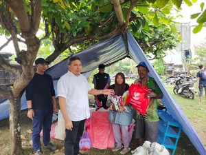 Pemprov Sulsel Salurkan Bantuan untuk Korban Kebakaran di 2 Titik Makassar