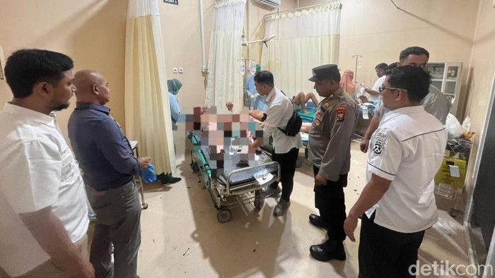 Kondisi 4 karyawan yang kena elpiji ngowos di Pasuruan