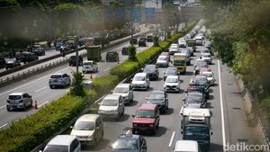 Libur Lebaran Usai, Lalin Jakarta Kembali Padat