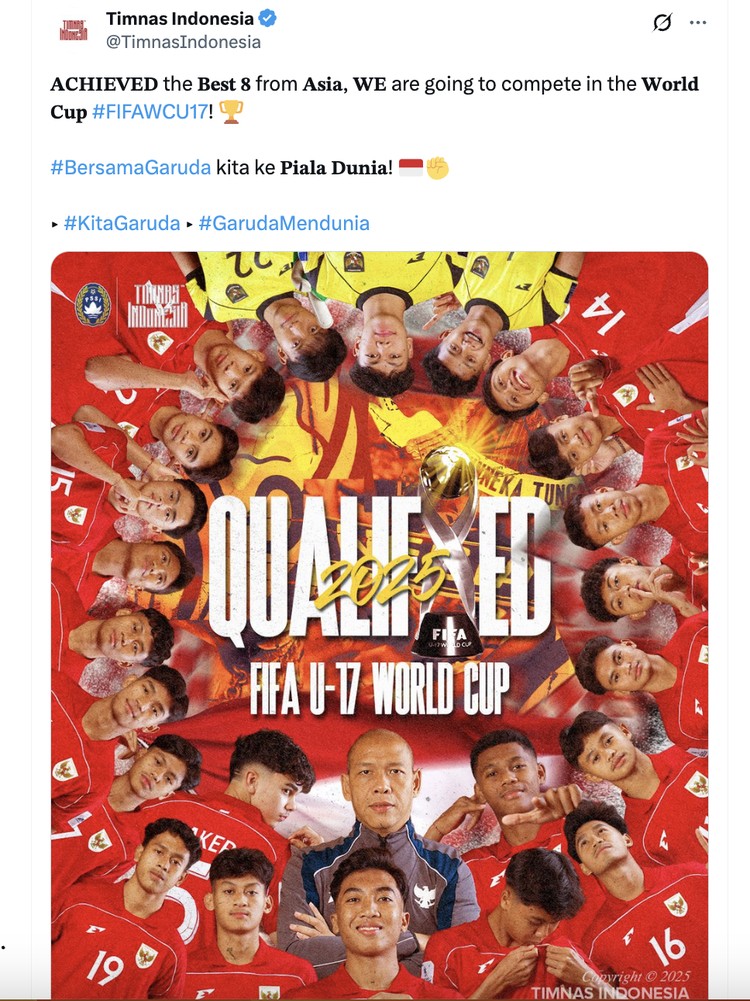 Meme Timnas U-17