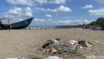 Potret Pantai Pangandaran Usai Diserbu Wisatawan Saat Libur Lebaran