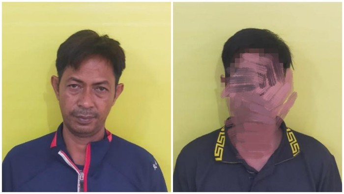 Pelaku penusukan di Palembang.