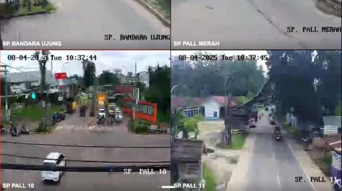 Pemantauan CCTV ruas jalan arus balik di Jambi