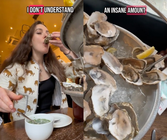 Pesan 80 Buah Tiram di Restoran, Wanita Ini Kaget Harganya Murah!