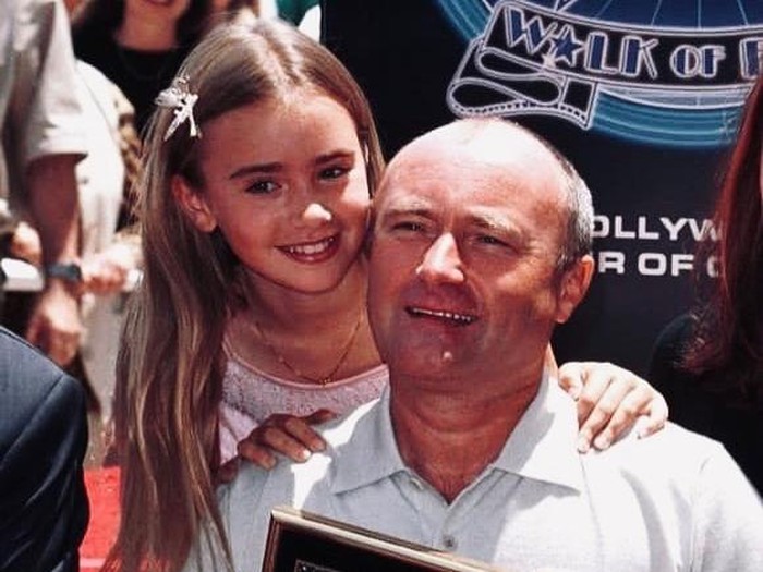 Phil Collins dan Lily Collins