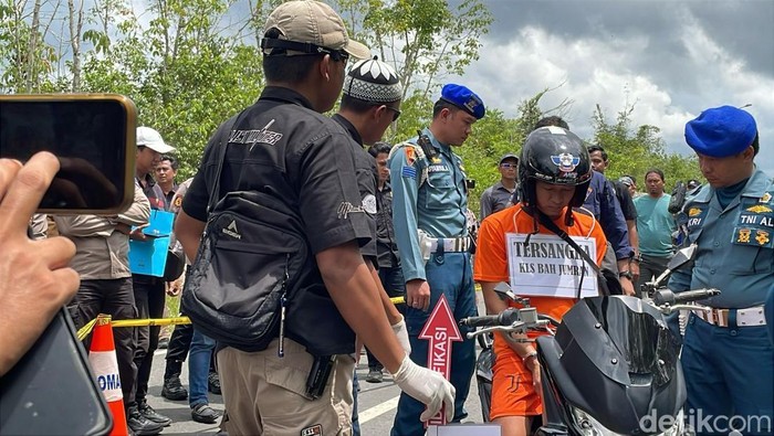 Rekonstruksi pembunuhan jurnalis Juwita.