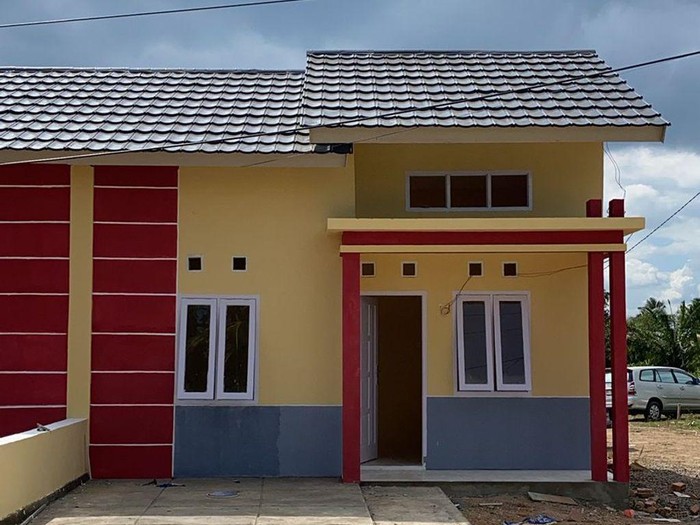 Rumah murah di Talang Kelapa, Kabupaten Banyuasin, Sumatera Selatan.