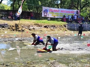 Tradisi Skilot di Pasuruan Tetap Pikat Warga di Lebaran Ketupat
